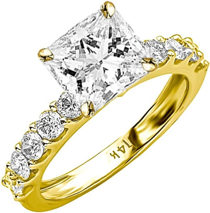 Princess Cut Diamond Engagement Ring