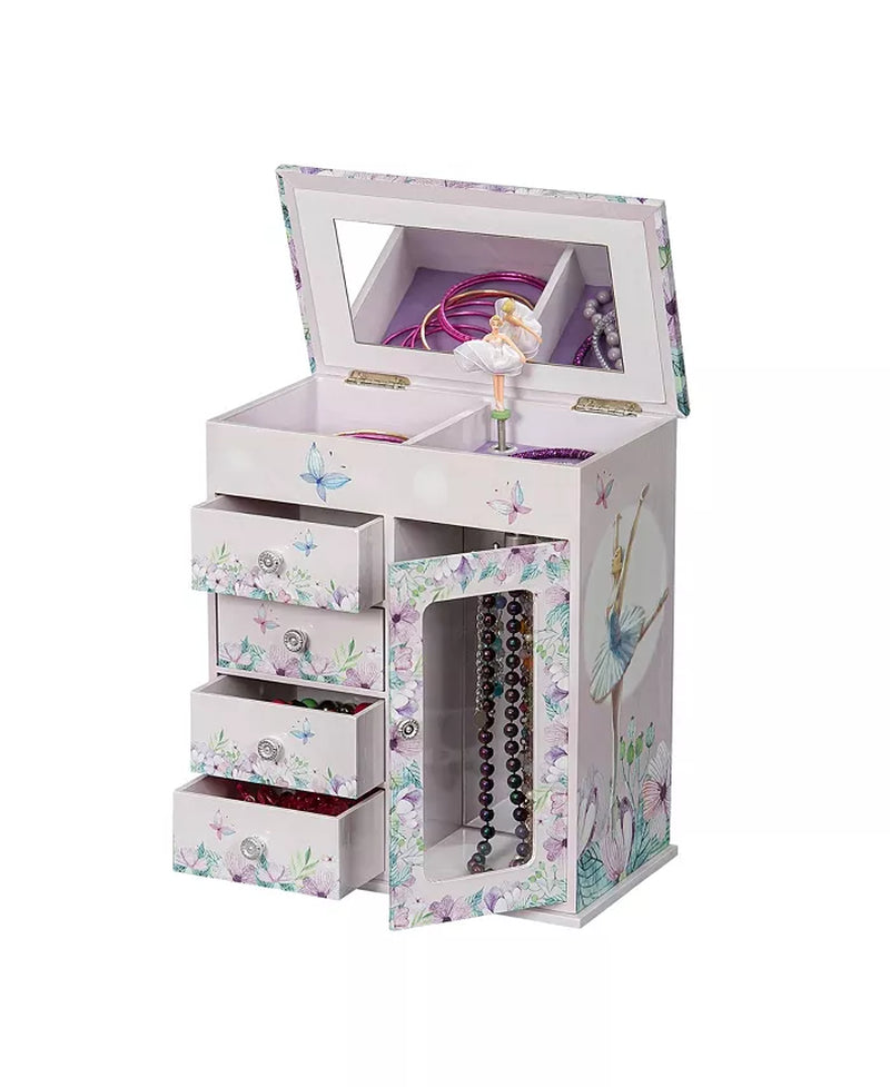 Liliana Girls Musical Ballerina Jewelry Box