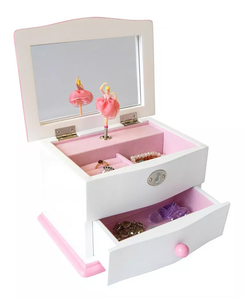 Kate's Wooden Musical Ballerina Jewelry Box