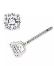 [14K, 1 Ct. T.W.] Gold or White Gold Diamond Stud Earrings