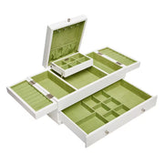 Everly White Wooden Jewelry Box