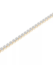 [1/2 Ct. T.W.] 10K Yellow Gold Diamond Bracelet