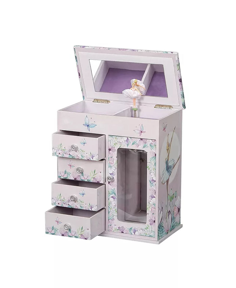 Liliana Girls Musical Ballerina Jewelry Box