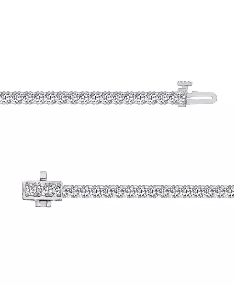 Diamond Tennis Bracelet (3 Ct. T.W.) in 14K White Gold