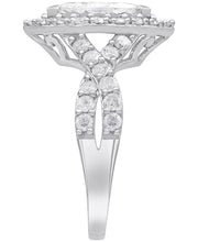 [14K, 2 Ct. T.W.] White Gold Diamond Marquise Bridal Set