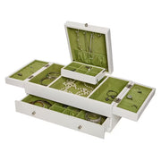 Everly White Wooden Jewelry Box