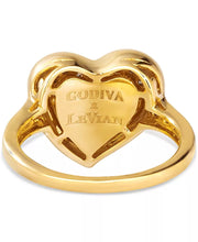 [14K, 3/4 Ct. T.W.] Gold GODIVA X â® Chocolate Diamond Heart Ring