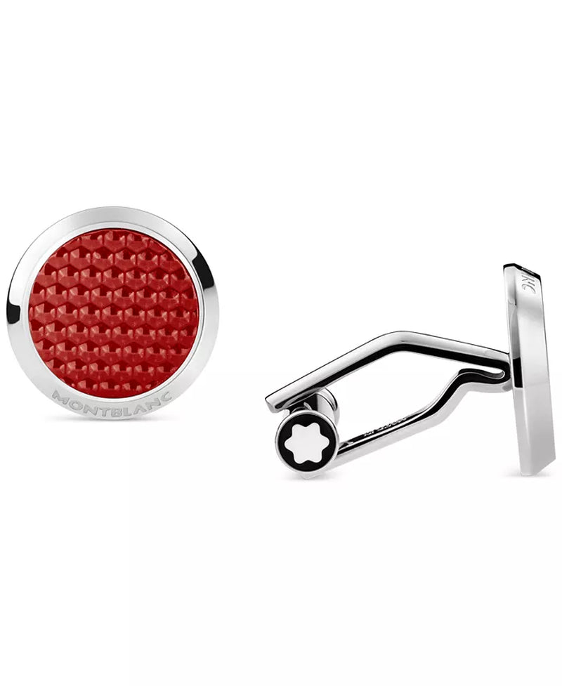 The Fineliner Red Hour Cuff Links