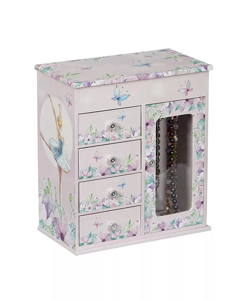 Liliana Girls Musical Ballerina Jewelry Box