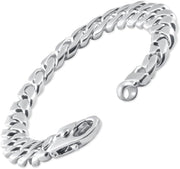 [14K] Gold Mens Cuban (94Gram) or Platinum (152Gram) 12Mm 8.5" Link Bracelet 