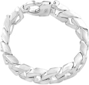 [14K] Gold Cuban (208Gram) or Platinum (335Gram) 16.5Mm Link 9.5" Bracelet 