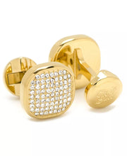 Pave Cufflink and Stud Set