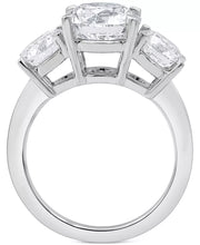 Certified Lab Grown Diamond Three Stone Engagement Ring (5 Ct. T.W.) in 14K White Gold