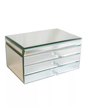 Maxine's Mirrored Glass Jewelry Box