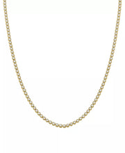 [10K, 5-7/8 Ct. T.W.] Gold & Diamond Mens 24" Necklace